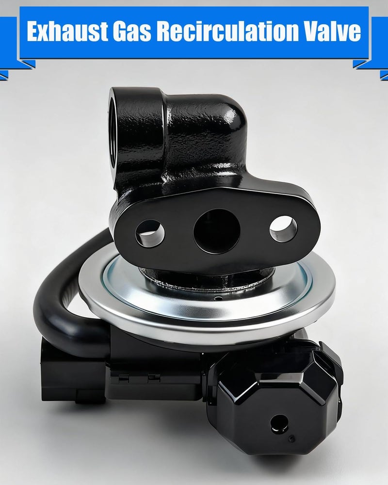 TINJO EGR Valve EGV1045 Fits for Ford 2005-2010 Mustang Base, EGR Valve Exhaust Gas Recirculation Valves Replace OE 226704 706219 2134449 19236280 2EGR0034 4F1970 5R3Z9D475AA 5R3Z9D475CA 5R3Z9D475DA CX2054 - Image 4